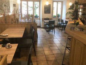 Aménagement pour bar à vin.