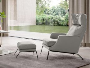 Natuzzi Fauteuil Cuir