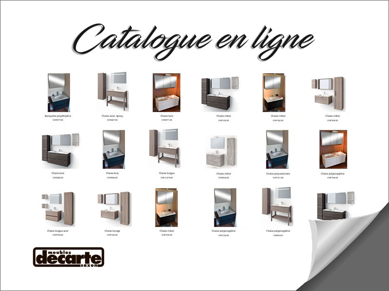 Catalogue en ligne