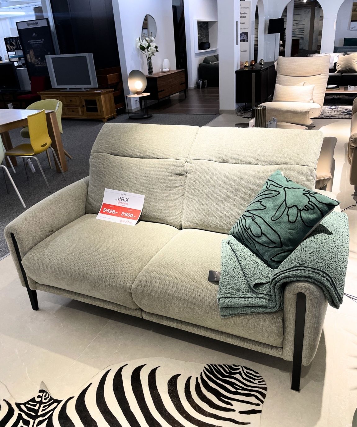 DEESSE Canapé BB180 - Option relax sur Assise 1 & 2 – Image 2